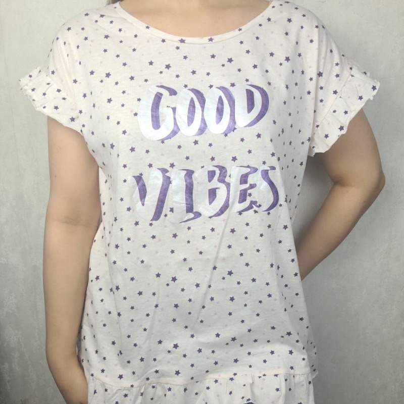 تیشرت GOOD VIBES کد 1161